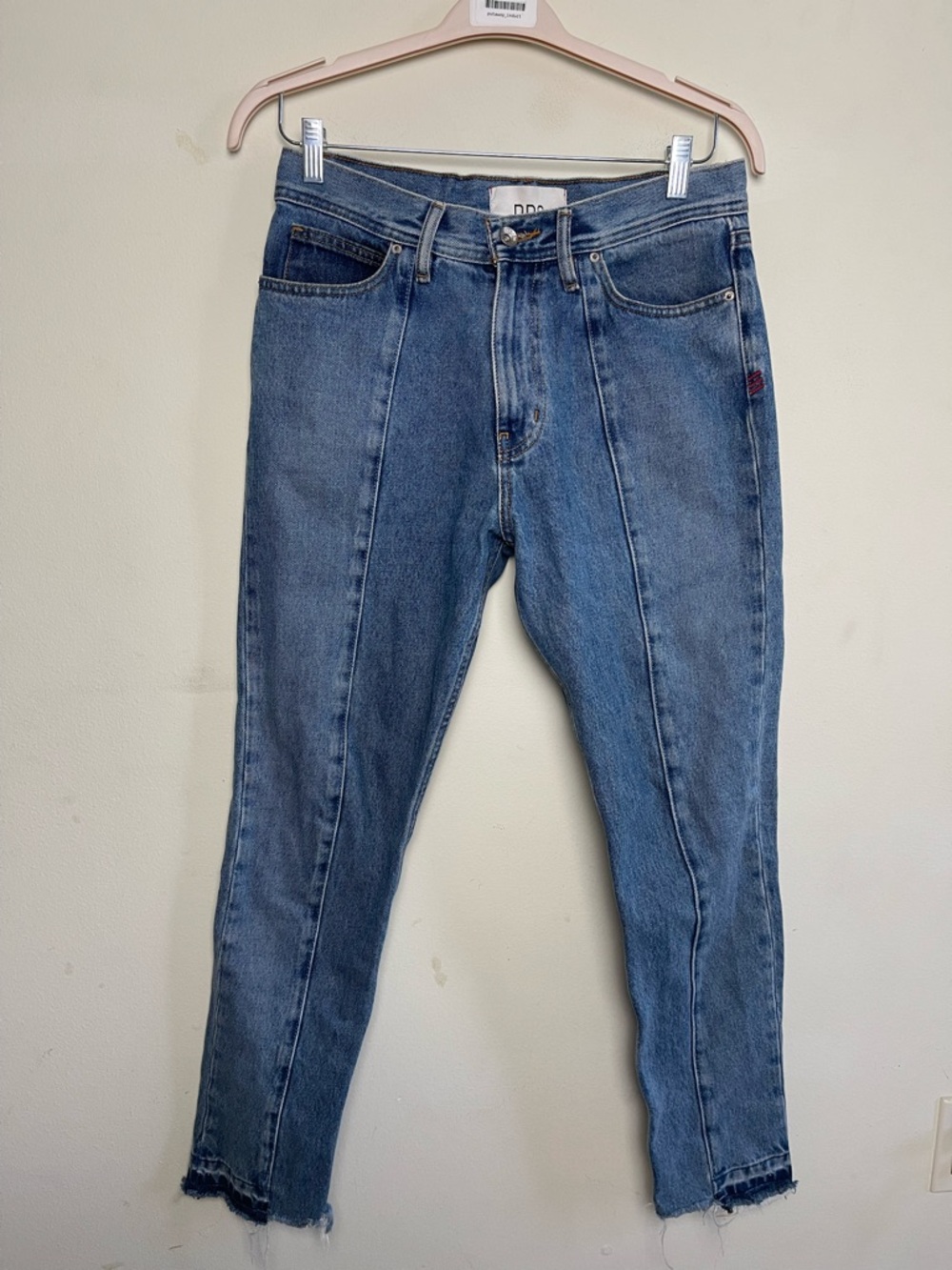 BDG Two-Tone Blue High-Rise Jeans